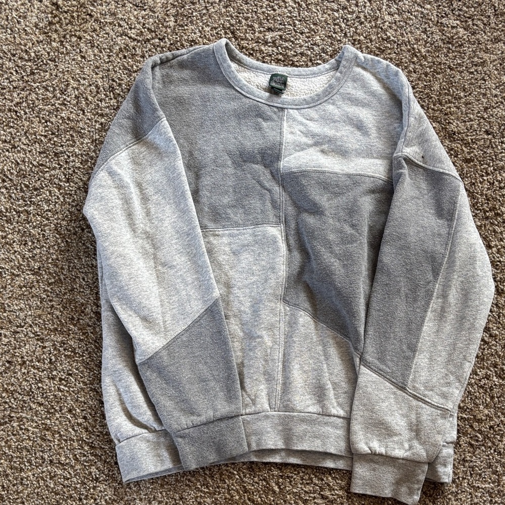 Wild Fable Gray Crewneck Jacket